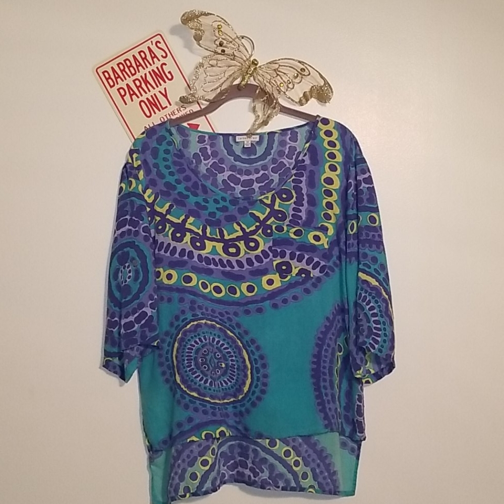 Larsen Gray Blouse